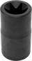 Image of Product. Bottom orientation. Sockets. External Torx Sockets.