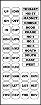 Image of Product. Front orientation. Labels. Easy-Grip Pendant Switches, 40 Assorted Labels.