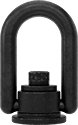 Image of Product. Front orientation. Hoist Rings. Weld-on-Mount Hoist Rings—For Lifting, 180° Pivot and 360° Swivel.