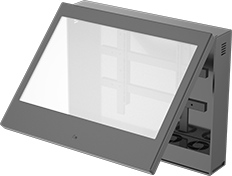 Image of Product. Front orientation. Monitor Enclosures. ABS.