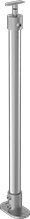 Image of Product. Front orientation. Posts for Handrails. In Ground.