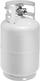 Image of Product. Front orientation. Propane Tanks. Empty Propane Tanks.