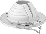 Image of Product. Front orientation. Grommets. Sanitary Split Sealing Grommets.