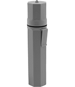 Image of Product. Front orientation. Stick Electrode Carriers. Closed Top, 10 lb. Capacity, Belt Clip.