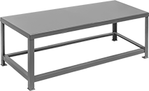Image of Product. Front orientation. Tables. Low-Profile Extra Heavy Duty Steel Tables.