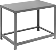 Image of Product. Front orientation. Tables. Extra Heavy Duty Steel Tables, Stationary.