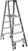 Two-Side Access Rolling Platform Step Ladders