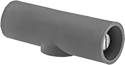 Image of Product. Male × Male. Front orientation. Power Connectors. High-Current Pin-and-Sleeve Connectors, Adapters, Male × Male.