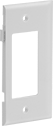 Image of Product. Front orientation. Wall Plates. Build-Your-Own Wall Plates, For GFCI Outlets, End Sections.