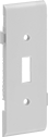 Image of Product. Front orientation. Wall Plates. Build-Your-Own Wall Plates, For Toggle Switches, Center Sections.