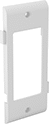 Image of Product. Front orientation. Wall Plates. Build-Your-Own Wall Plates, For GFCI Outlets, Center Sections.