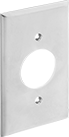 Image of Product. Front orientation. Wall Plates. For Circular Outlets.