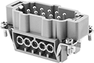 Image of Product. Front orientation. Latching Connectors. Build-Your-Own Latching Connectors, Male.