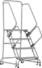 Unassembled Rolling Platform Ladders