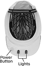 Image of Product. Bottom orientation. Contains Annotated. Bump Caps. Bump Caps with Lights.