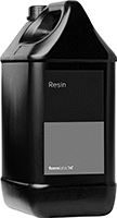 Image of Product. Front orientation. 3D Printer Resins. Quick-Printing 3D Printer Resins, Jug.