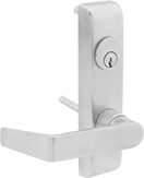 Image of Product. Key Locking Lever. Front orientation. Door Handles and Knobs. Crossbars, Lever Door Handle, Key-Locking Handle.
