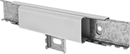 Image of Product. Front orientation. Raceway and Fittings. Outlet Strips Raceway and Fittings, Tee Connectors.