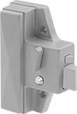 Image of Product. Inside View. Back orientation. Deadbolt Locks. Key-Controlled Self-Locking Push-Button Combination Deadbolt Locks.