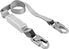 Electrical Arc-Flash-Resistant Shock-Absorbing Fall-Arrest Lanyards