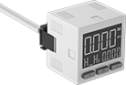 Image of Product. Front orientation. Vacuum Switches. Dual-Setpoint Electronic Vacuum Switches for Compressed Air.