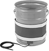 Adjustable-Diameter Wrap-Around Heaters for Pails and Drums