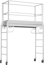Image of Product. Front orientation. Scaffolds. Adjustable Scaffolds.