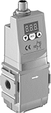 Image of Product. Front orientation. Compressed Air Regulators. Electronically-Controlled Precision Compressed Air Regulators with Display.