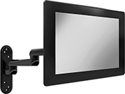 Image of ProductInUse. Shown Mounted (Mount Not Included). Front orientation. Computer Monitors. Rugged Touchscreen Computer Monitors.