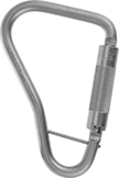 Image of Product. Front orientation. Carabiners. Twist-Locking-Latch Carabiners—Not for Lifting, Style 8.