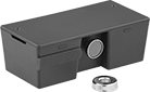 Image of Product. Front orientation. Audible Alarms. Magnetic-Contact-Sensor Door Chimes.