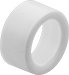 Image of Product. Push-In Connection. Front orientation. Conduit and Fittings. Thin-Wall (EMT) Metal Conduit and Fittings, Straight, Grommet Fitting, Push-In Conduit Connection.
