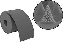 Image of Product. Precision-Shaped Ceramic Alumina. Front orientation. Contains Inset. Sandpaper. Fast-Cutting Sanding Rolls.