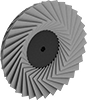 Clog-Resistant Quick-Change Flap Sanding Discs for Stainless Steel and Hard Metals