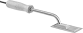 Image of Product. Front orientation. Scrapers. Heated Scrapers, Straight Edge.