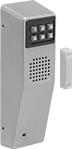 Image of Product. Front orientation. Audible Alarms. Keypad-Controlled Door Alarms.