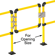 Image of ProductInUse. Front orientation. Safety Gates. Safety Gates , Style E.