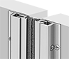 Adjustable-Seal Double-Door Weatherstripping