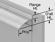 Image of ProductInUse. Front orientation. Contains Annotated. Door Drip Guards. Door Drip Guards.