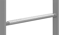 Image of ProductInUse. Front orientation. Ladder Rung Treads.