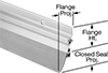 Self-Adjusting Bottom-Mount Weatherstripping