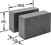 Image of Product. Front orientation. Inspection Setup Blocks.