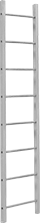 Image of Product. Front orientation. Ladders. Sectional Wall-Mount Ladders, 300 lb. Capacity.
