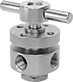 Image of Product. Front orientation. Diverting Valves. Multiport Threaded Diverting Valves.