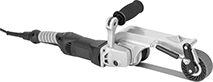 Image of Product. Style A. Front orientation. Style A. Electric Belt Sanders for Curved Surfaces.