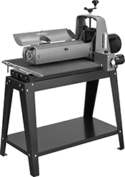 Image of Product. Sander with Stand. Front orientation. Sanders. Drum Sanders, Dust-Collecting Sanders, Steel Stand.