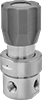 Cleaned and Bagged Panel-Mount Pressure-Regulating Valves for Air and Inert Gas