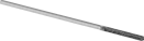 Image of Specification. Front orientation. 1.5" Diamond Surface Length. Square Diamond Files.