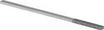 Image of Specification. Front orientation. 1 1/2" Diamond Surface Length. Rectangular Diamond Files.