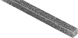 Image of Specification. Front orientation. ZoomedIn view. Square. Diamond File Sets, Taper File.